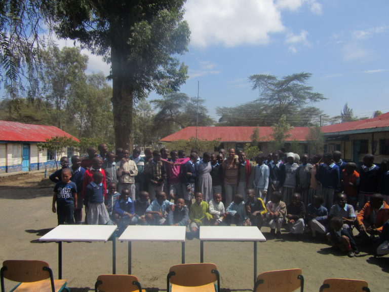 Work with Longobot D.E.B Primary School in Kenya